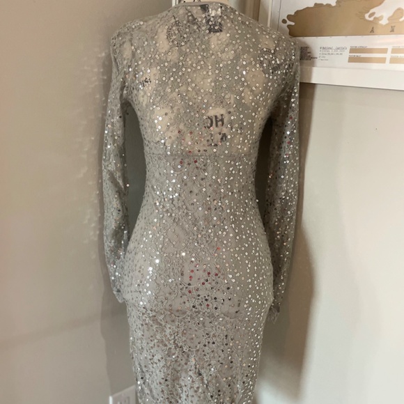 Victoria’s Secret Lace and Sequin Dress (Moda International) - Picture 5 of 10